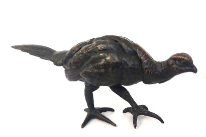 BRONZE PHEASANT
Bronze with brown patina...