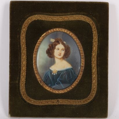 MINIATURE, PORTRAIT OF 