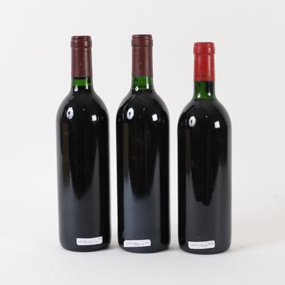 3 Btl Château Bellefont-Belcier 1991 and...
