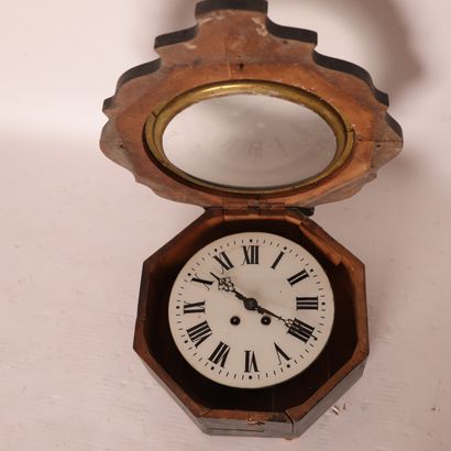 BULL'S EYE IN BLACKENED WOOD INLAID WITH...
