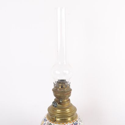 GIEN EARTHENWARE OIL LAMP MATADOR 15
Gien-glazed...