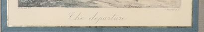 SET OF 4 MASSART ENGRAVINGS after Horace...