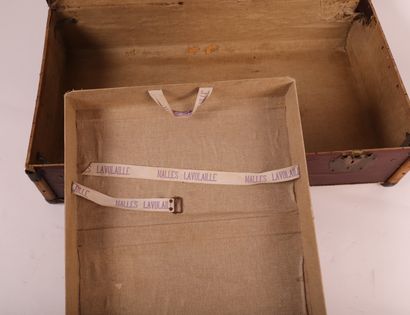 ELEGANT BORDEAUX TRAVELLING CASE by LAVOLAILLE,...