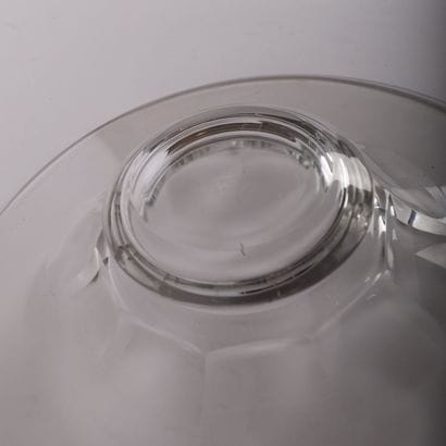 BACCARAT
Crystal fruit bowl, stamped under...