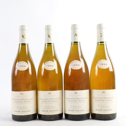 4 Btls CHASSAGNE-MONTRACHET André Goichot...