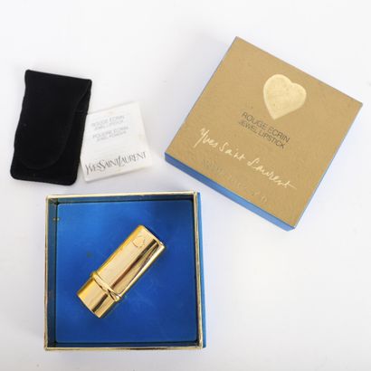 YVES SAINT LAURENT
Lipstick case in gilded...