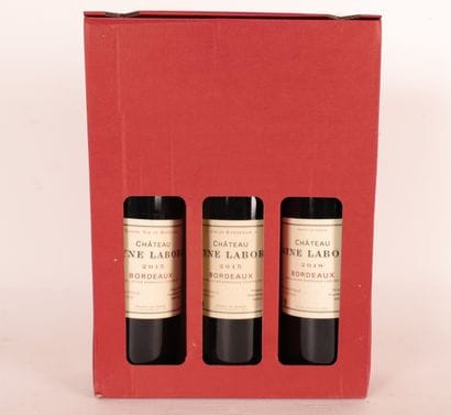 COFFRET 3 Btls including
-2 château MAYNE-LABORIE...