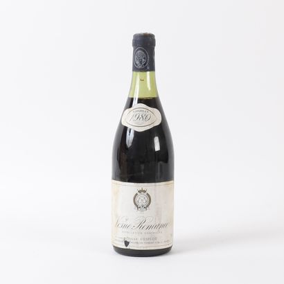 1 Btl Vosne Romanée 1980 Edgar d'Espelot
Capsule...