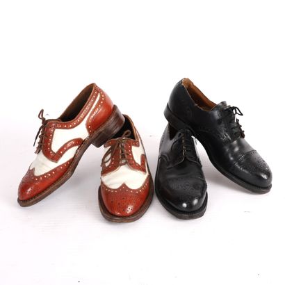 SET OF TWO PAIRS OF MOCCASINS
Two pairs of...