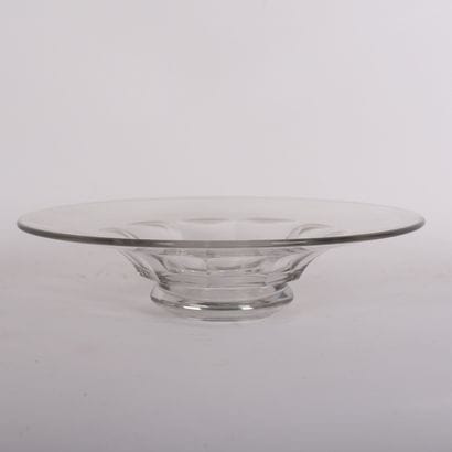 BACCARAT
Crystal fruit bowl, stamped under...