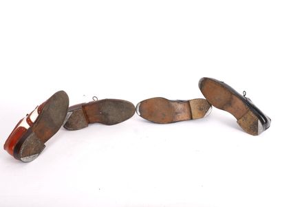 SET OF TWO PAIRS OF MOCCASINS
Two pairs of...