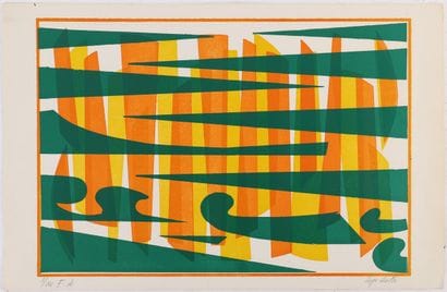LITHOGRAPHY by Ingo AVOLTA (20th)
Color print...
