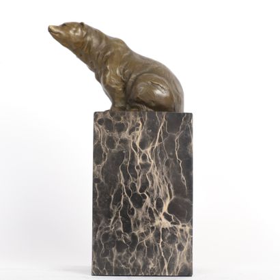 SEATED BEAR