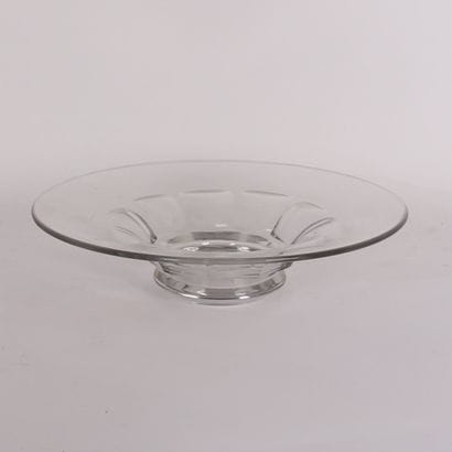 BACCARAT
Crystal fruit bowl, stamped under...
