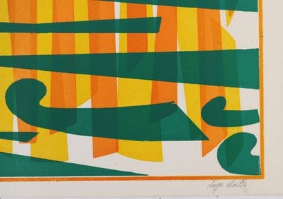 LITHOGRAPHY by Ingo AVOLTA (20th)
Color print...