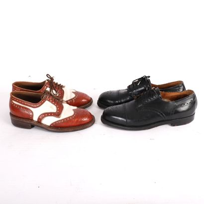 SET OF TWO PAIRS OF MOCCASINS
Two pairs of...