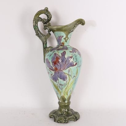 LONGCHAMP EARTHENWARE
Decorative ewer with...