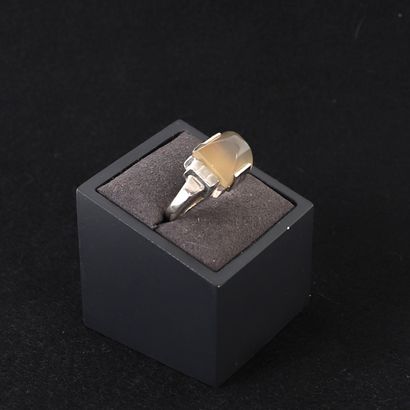 ART DECO SILVER RING
Silver ring, crab hallmark,...