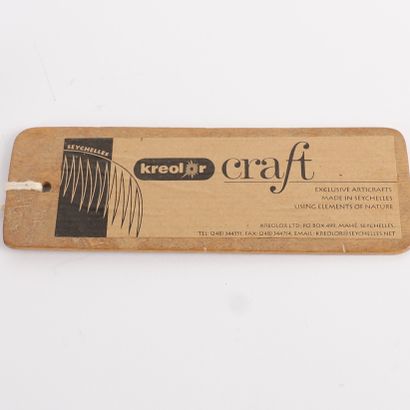 CANE, SECOND HALF 20th CENTURY ERA
Coconut...