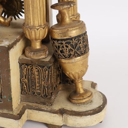 LOUIS XVI-ERA WOODEN CLOCK
Wood and gilded...