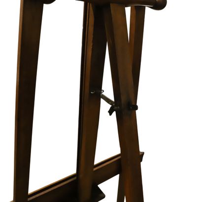 LARGE WOODEN EASEL, 20th CENTURY
H: 210 cm
Good...