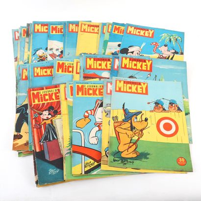 UNIVERS DE WALT DISNEY, JOURNAL DE MICKEY...