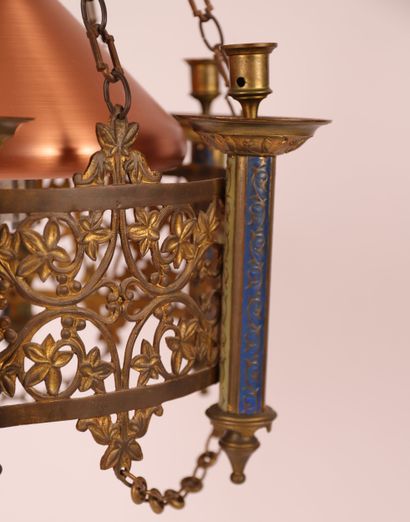 NEO-GOTHIC 6-LIGHT SUSPENSION
Polychrome...