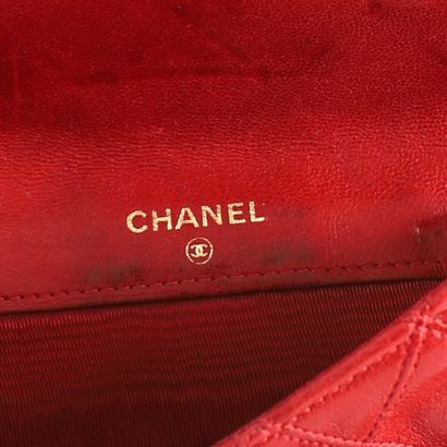 RED CHANEL LEATHER WALLET
Red Chanel leather...