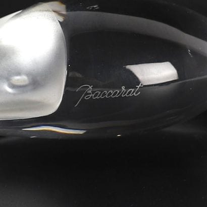 SET OF TWO PAPERWEIGHTS, BACCARAT
Crystal...