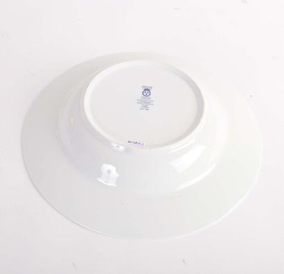 PLAT EN PORCELAINE DE CHANTILLY
Plat creux,...