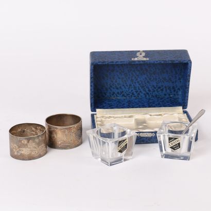 PAIR OF SALT AND PEPPER SHAKERS
With case
Including...