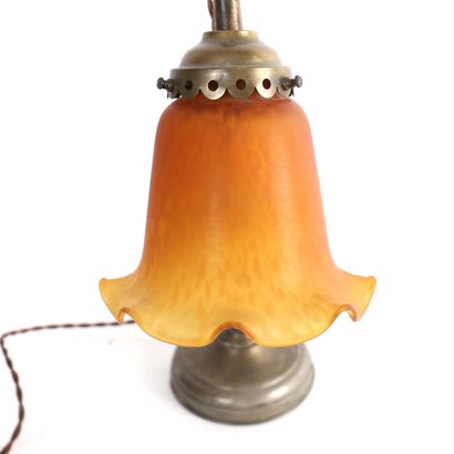 ADJUSTABLE DESK LAMP, 20th CENTURY
Swan-neck-style...