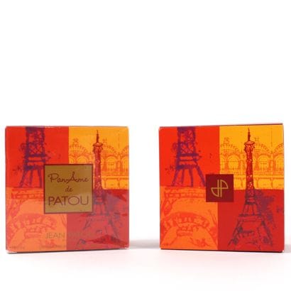PAIR OF PATOU PERFUME BOTTLES
Eau de Toilette...