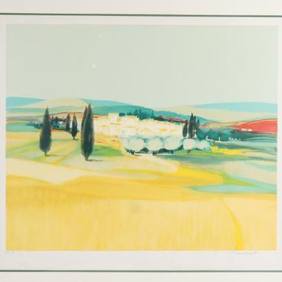 PAYSAGE SOUS LE SOLEIL