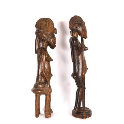 PAIR OF AFRICAN STATUES
Statues representing...