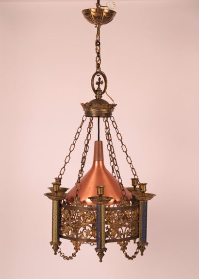 NEO-GOTHIC 6-LIGHT SUSPENSION
Polychrome...