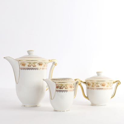 RAYNAUD CIE COFFEE SERVICE IN LIMOGES
White...