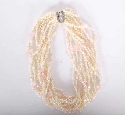FRESHWATER PEARL STRING CHOKER NECKLACE
Necklace...