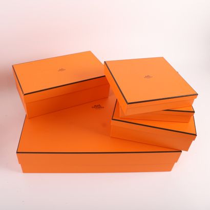 SET OF TEN EMPTY HERMES CARDBOARD BOXES
Ten...