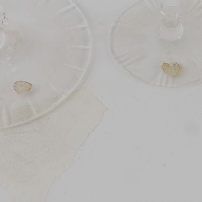 SET OF 5 CRYSTAL WINE GLASSES AND 3 LIQUEUR...