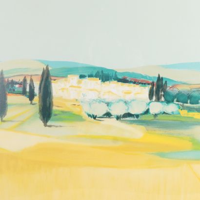 PAYSAGE SOUS LE SOLEIL