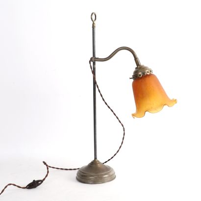 ADJUSTABLE DESK LAMP, 20th CENTURY
Swan-neck-style...