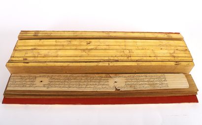 RECUEIL DE PRIÈRES BOUDDHIQUES
Manuscrites...