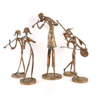 SET OF FIVE 