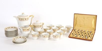 RAYNAUD CIE COFFEE SERVICE IN LIMOGES
White...