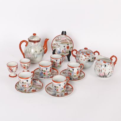 JAPANESE TEA SET
Japanese porcelain tea set...