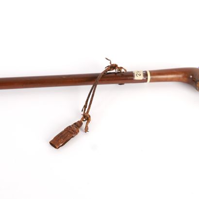 BUDDHA HEAD CANE, XIXth - XXth CENTURY
Natural...