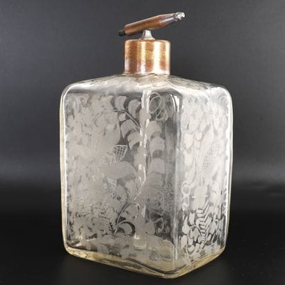 SET OF THREE PERFUME BOTTLES
Glass bottles,...