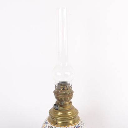 GIEN EARTHENWARE OIL LAMP MATADOR 15
Gien-glazed...