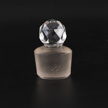 PAIR OF PERFUM BOTTLES, END OF 19th CENTURY...